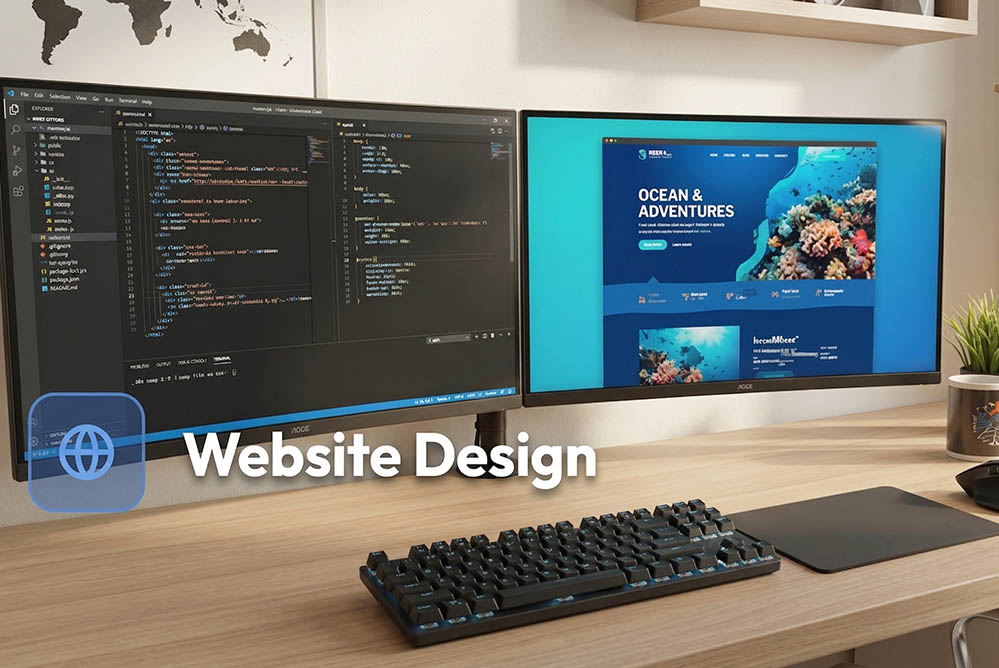 Web design and online services
